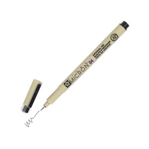 Caneta Pigma Micron preta nº0.4 ponta 0.40mm