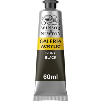Acrilico Galeria 60ml nº331 Negro marfim