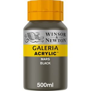 Acrilico Galeria 500ml nº386 Negro de marte