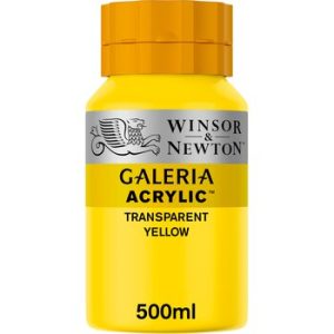 Acrilico Galeria 500ml nº653 Amarelo transparente