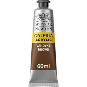 Acrilico Galeria 60ml nº676 Castanho van dyck