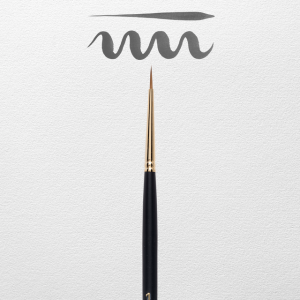 Alternative view of Pincel ref 110 nº3/0 pelo de marta Rembrandt