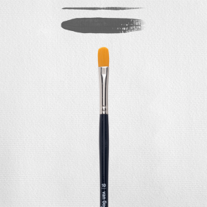 Pincel pelo sintético língua de gato cabo curto ref195 nº10 Van Gogh