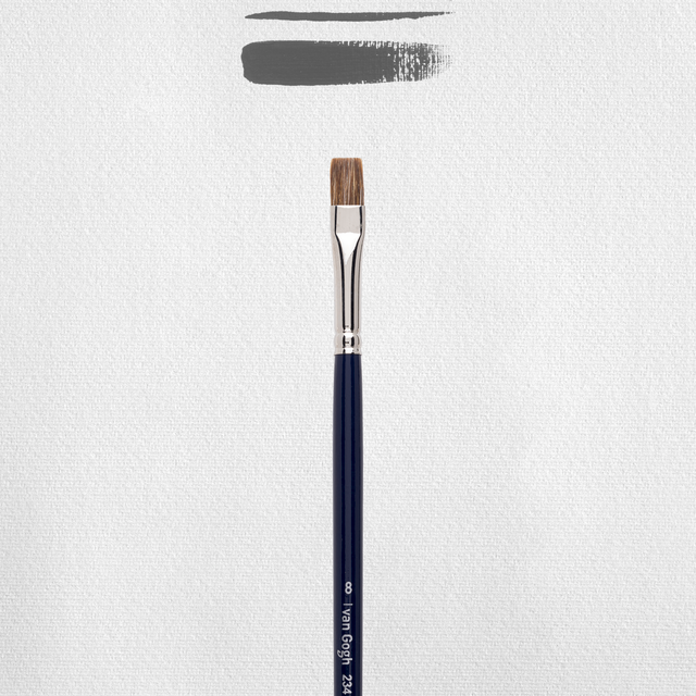 Pincel espatulado pelo orelha de boi ref 234 nº8 Van Gogh