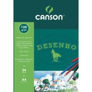 Bloco de Desenho Canson Papel Cavalinho A4 120g