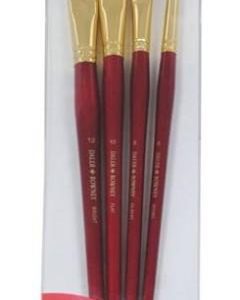 Conjunto de 4 pinceis cerda Simply Art 