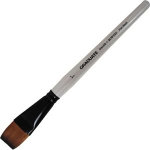 Pincel pelo sintético 1" Espalmado Daler Rowney