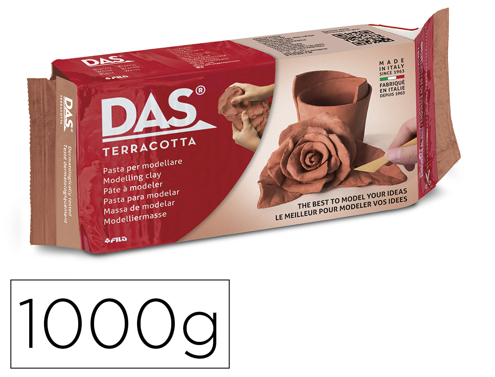 Pasta modelar terracota 1 kg DAS