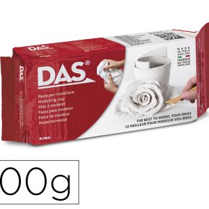 Pasta modelar branca 500 grs DAS