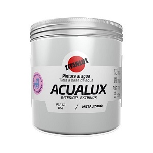 Acrilico Acualux 250ml nº861 Prata