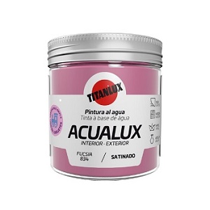 Acrilico Acualux 75ml nº834 Fucsia