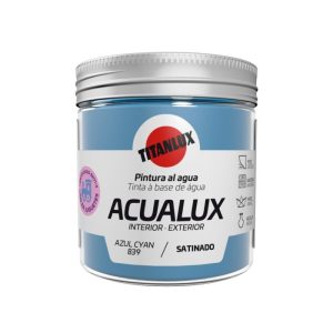Acrilico Acualux 75ml nº839 Azul cyan