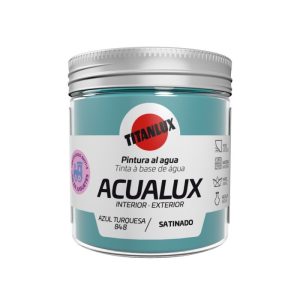 Acrilico Acualux 75ml nº848 Azul Turquesa