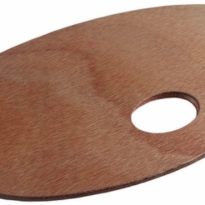 Paleta madeira 30-40 oval