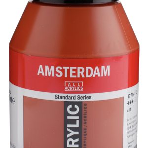 Acrílico Terra siena tostada 411 1Litro Amsterdam 