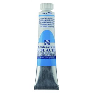 Guache Talens 20ml nº535 Azul cerúlio