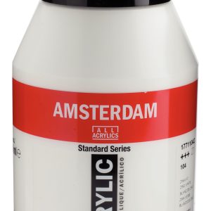 Acrílico branco zinco 104 1Litro Amsterdam 