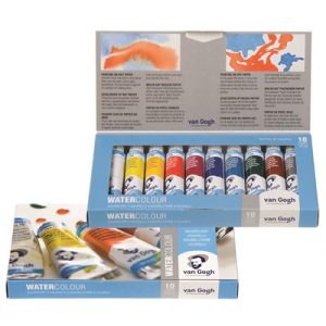 Caixa 10 tubos 10ml aguarelas van gogh