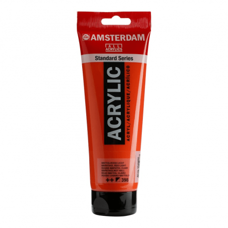 Acrílico Amsterdam 250ml nº398 Vermelho naftol claro