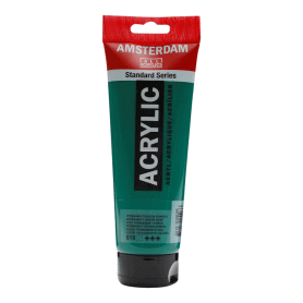 Acrílico Amsterdam 250ml nº619 Verde permanente escuro