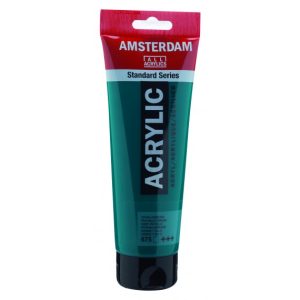 Acrílico Amsterdam 250ml nº675 Verde ftalo
