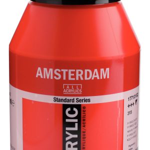 Acrílico Vermelho pyrrole 315 1Litro Amsterdam 