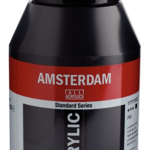 Acrílico Negro bujia 702 1Litro Amsterdam 