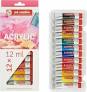 Conjunto de 12 x 12ml Acrilico Artecreation