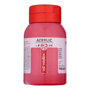 Acrilico 750ml 318 Art creation Carmin