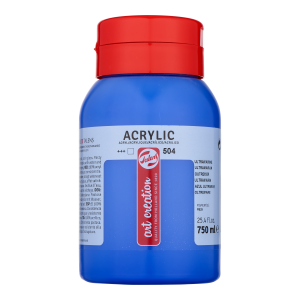 Acrilico 750ml 504 Art creation Azul Ultramar