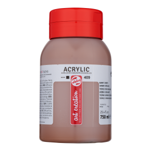 Acrilico 750ml 409 Art creation terra sombra tostada