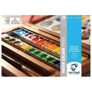 Bloco aguarela 20 folhas 10-15 200grs Van Gogh