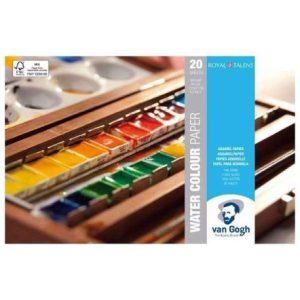 Bloco aguarela 20 folhas 200grs 13-21 Van Gogh
