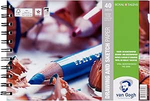 Bloco 14-21 160grs espiral Van Gogh