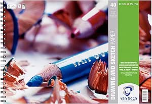 Bloco 29-42 160grs espiral Van Gogh