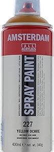 Spray acrilico 400ml n 227 Amarelo ocre Amsterdam 