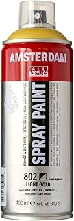 Spray acrilico 400ml n 802 ouro claro Amsterdam