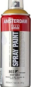 Spray acrilico 400ml n803 Ouro escuro Amsterdam 