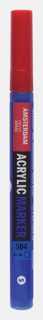 Marcador Amsterdam tamanho S nº504 Azul ultramarino