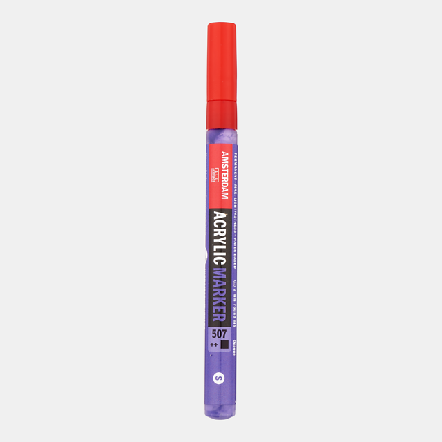 Marcador Amsterdam tamanho S nº507 Ultramarino violeta