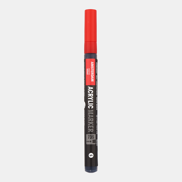 Marcador Amsterdam tamanho S nº735 Negro Oxido