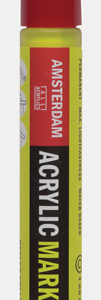 Marcador Amsterdam tamanho M nº256 Amarelo fluorescente 
