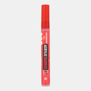 Marcador Amsterdam tamanho M nº315 Vermelho Pyrrole