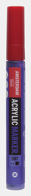 Marcador Amsterdam tamanho M nº507 Azul ultramar violeta