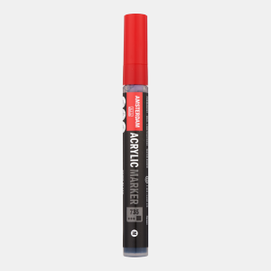 Marcador Amsterdam tamanho M nº735 Negro oxido