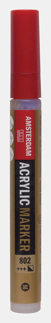 Marcador Amsterdam tamanho M nº802 ouro claro