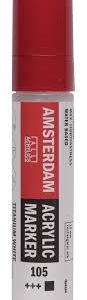 Marcador Amsterdam tamanho L nº105 Branco Titanio