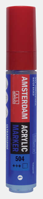 Marcador Amsterdam tamanho L nº504 Azul ultramar