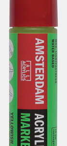 Marcador Amsterdam tamanho L nº617 Verde amarelado