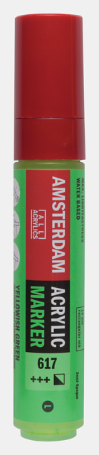 Marcador Amsterdam tamanho L nº617 Verde amarelado